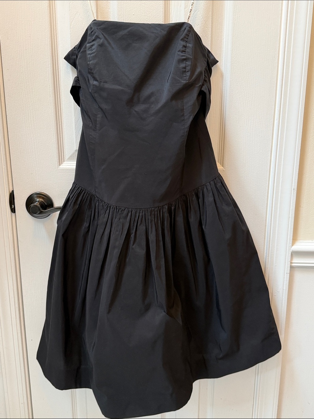 Lilly Pulitzer Silk-blend Women’s Black Strapless Cocktail Dress